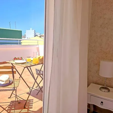 Lovely Terrace Apart. Downtown דירה פארו